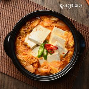 황산 김치찌개 밀키트 900g 2-3인분 (통돼지고기/고등어/참치) 