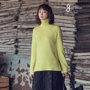 지스튜디오 22FW 캐시미어울 니트