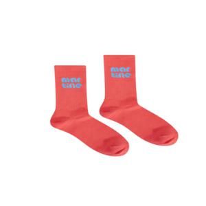 Basic Color Middle Socks_Orange