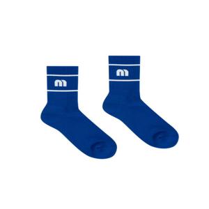 Color Middle Socks_R/Blue (Men)