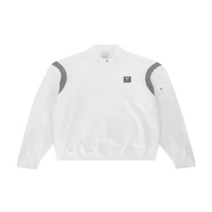 [PIGC] 남성 우븐 퀼팅 니트 스웨터 화이트 (SFC240431)