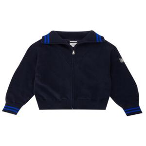 [PIGC] 여성 배색 포인트 집업 스웨터 네이비 (LFC540149)