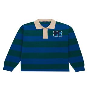 1985 Block Stripe Collar Knit_Navy (Men) (Z0C230349)