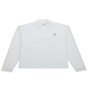 [PIGC] 여성 반집업 티셔츠 화이트 (LFC130331)