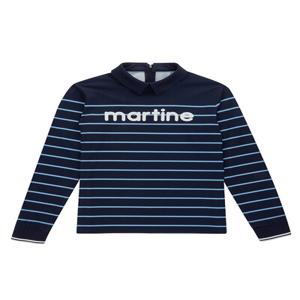 Comfy Stripe T-Shirts_Navy (Q0C130249)
