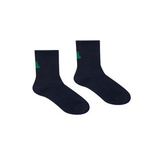 Solid Color Cushion Socks_Navy (Men) (ZACY30249)