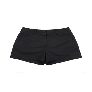 Pleather Patch Shorts_Black (Q0C720439)