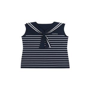 Signature Sleeveless Knit_Navy (Q0C220249)