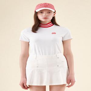 Knit Collar Half Zip-up Shirts_White (Q0C120431)