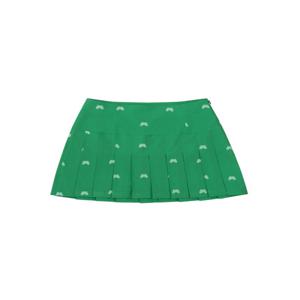 High-Waist Pleats Skirt_Green (Q0BQ30322)