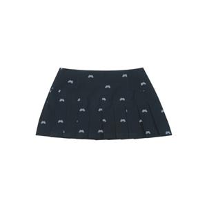 High-Waist Pleats Skirt_Black (Q0BQ30339)