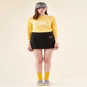 Out Pocket Unbalance Pleats Skirt_Black (Q0CQ10139)