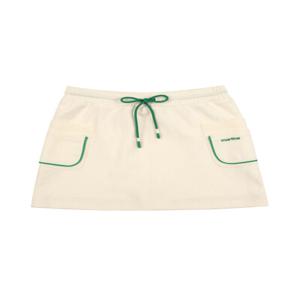 Pocket Point Sweat Skirt_Ivory (Q0CQ10561)