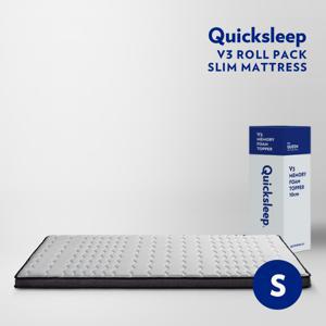 퀵슬립 V3메모리폼 슬림매트리스 토퍼 - S/SS/D/Q/K/LK
