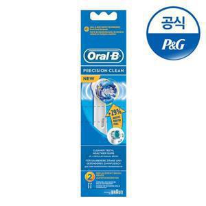 오랄비 [오랄비] 프리시즌클린 전동칫솔모 EB20-2[OR24](2입)