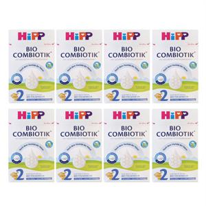 HiPP(해외직구) [해외직구] [할인] HiPP 힙 바이오 콤비오틱 분유 2단계 무전분 600g 8통