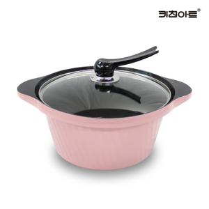 키친아트 키친아트 Y시리즈 세라믹코팅 주물 양수냄비 28cm 코팅냄비