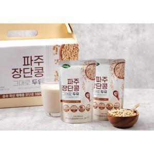 [파주장단콩] 그대로두유 190ml x 60팩