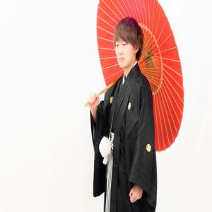 아사쿠사 기모노 렌탈 다이키치 - 입기 포함 남성용 몬하카마 플랜 예약 (도쿄)