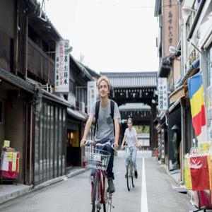 일본 교토|교토 자전거 대여소|교토역