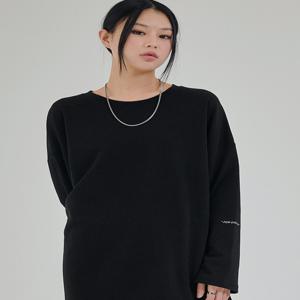 [어커버] 포인트 오버핏 롱티셔츠 5color