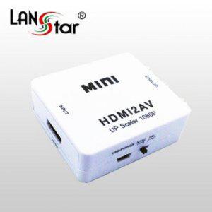 HDMI컨버터(HDMI to AV) HDMI/F To 3RCA/F 720/1080P 양방향 불가 (반품불가)