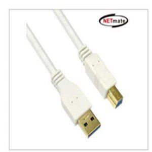 (K) USB3.0 Standard A-B 케이블 1M /Super Speed 5Gbps 지원/ USB2.0보다 10배 빨라진 속도 (반품불가)