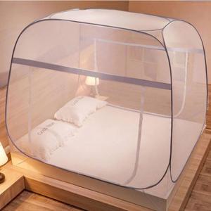 휴대용 간편한 원터치 접이식 폴딩 모기 텐트 침대 모기장