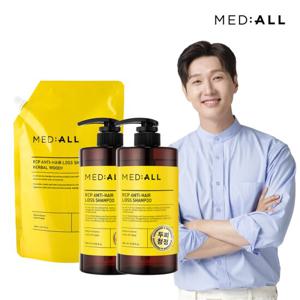 메디올 두피청정 샴푸 800ml 2개+1600ml 1개 (향선택)