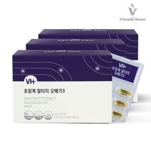 비타민하우스 초임계 알티지 오메가3 3박스(9개월분)
