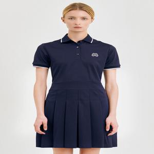 Basic Collar One-piece_Navy