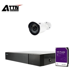 CCTV 실외형 패키지 세트 녹화기 및 210만화소 1대 / 1테라 하드 포함 기본 구성품 제공