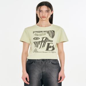 [바우프] B 웨이브 크롭티 [메론]