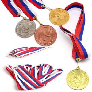 마이1004 상메달 메달줄 모음 금메달 은메달 동메달 메달줄 금은동 칭찬메달 각종행사메달 다용도 삼색메달끈