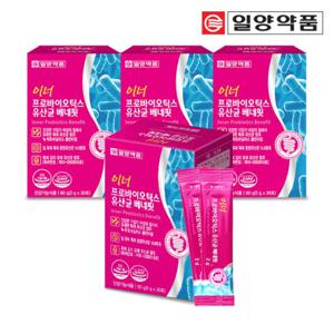 일양약품 이너 프로바이오틱스 여성 질유래 유산균 베네핏 4박스