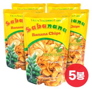 필리핀 직수입! 사바나나 바나나칩 5봉