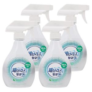 페브리즈 항균플러스 섬유탈취제 산뜻한향 370ml x4개