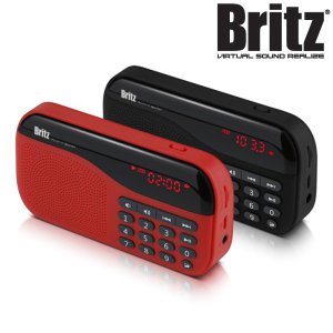 브리츠 BA-PR1 Plus 휴대용 효도 라디오 스피커 MP3재생 FM라디오 MicroSD카드 이어폰단자