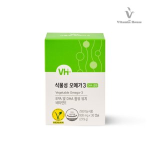 비타민하우스 미세조류 식물성 오메가3 청정 뉴질랜드 EPA DHA 930mg 30캡슐