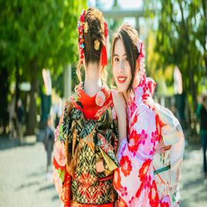 [기모노·유카타 체험관 하나야카] 여름, 가을 추천 체험! 도쿄 센소지에서 도보 3분. 중국어, 일본어, 영어, 베트남어 기모노 체험. 전문 사진작가 팀.