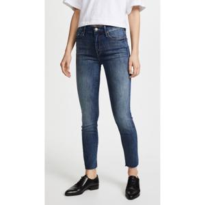 MOTHER High Waisted Looker Ankle Fray Jeans 마더데님 여성여자 블루 스키니 스몰미듐 26