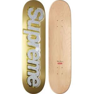 [국내배송] 13SS Supreme Bling Skateboard Deck 13SS 슈프림 블링 스케이트보드 데크 골드