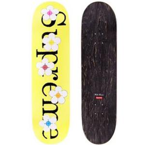 [국내배송] 17SS Supreme Flowers Skateboard Deck 슈프림 플라워 스케이트보드 데크