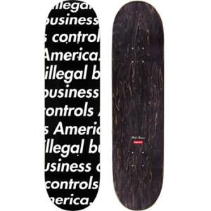 [국내배송] 18SS Supreme Illegal Business Skateboard Deck 슈프림 스케이트보드 데크