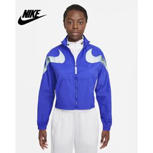 나이키 우먼 우븐 자켓 바람막이 자켓 하이퍼 블루   Nike Sportswear CZ8284-433