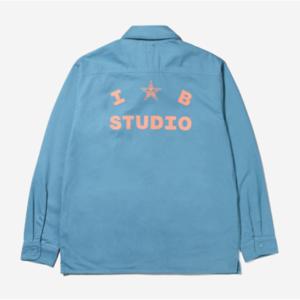 아이앱 스튜디오 X 오베이 볼드 셔츠 자켓 블루 IAB Studio x Obey Bold Shirt Jacket