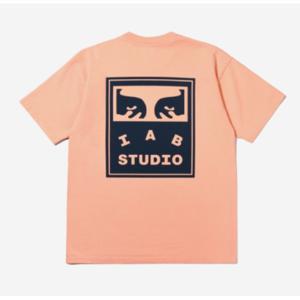 아이앱 스튜디오 X 오베이 아이즈 아이콘 반팔 티셔츠 멜론 IAB Studio x Obey Eyes Icon T-Shirt