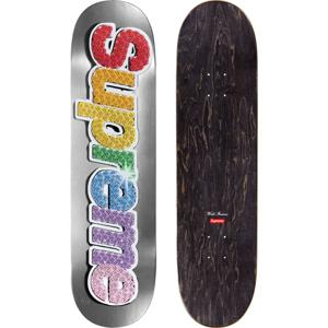 [국내배송] 슈프림 Bling Box Logo Skateboard 데크 보드 스케이트보드데크