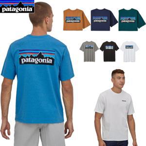 파타고니아 남성 P-6 리스판서빌리 반팔 티셔츠 화이트 9컬러 Patagonia P-6 Logo Responsibili-Tee