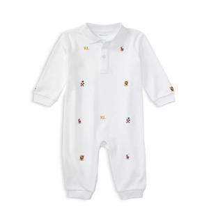 Ralph Lauren Childrenswear Embroidered Coverall 폴로 랄프로렌 베이비수트 아기옷 우주복